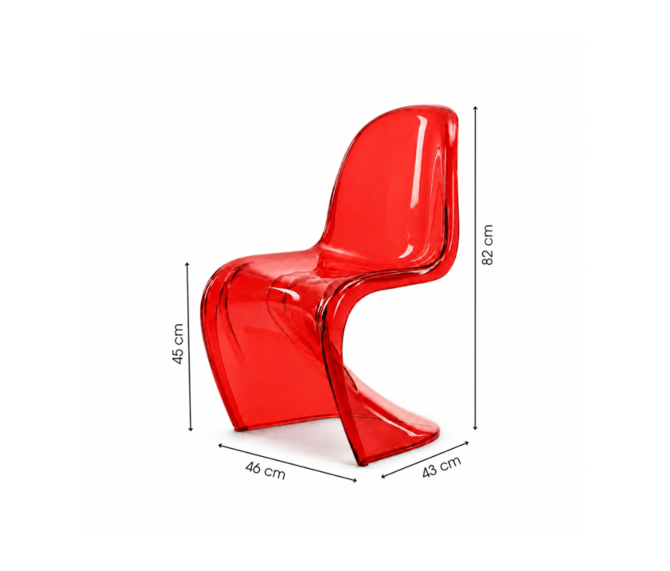 Ghế S Chair Crimson Red