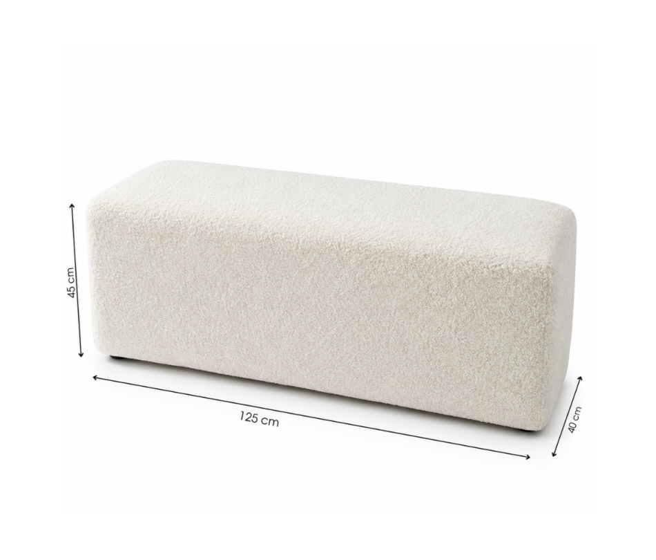Ghế Bench Bouclé 
