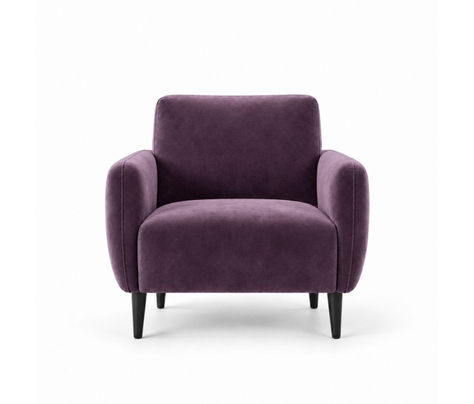 Ghế Sofa Armchair VIP - Nhung Tím Lilac