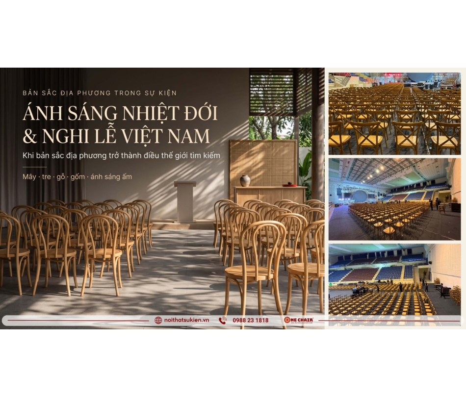 Ánh sáng nhiệt đới và nghi lễ Việt: khi bản sắc bản địa thành thứ thế giới đi tìm