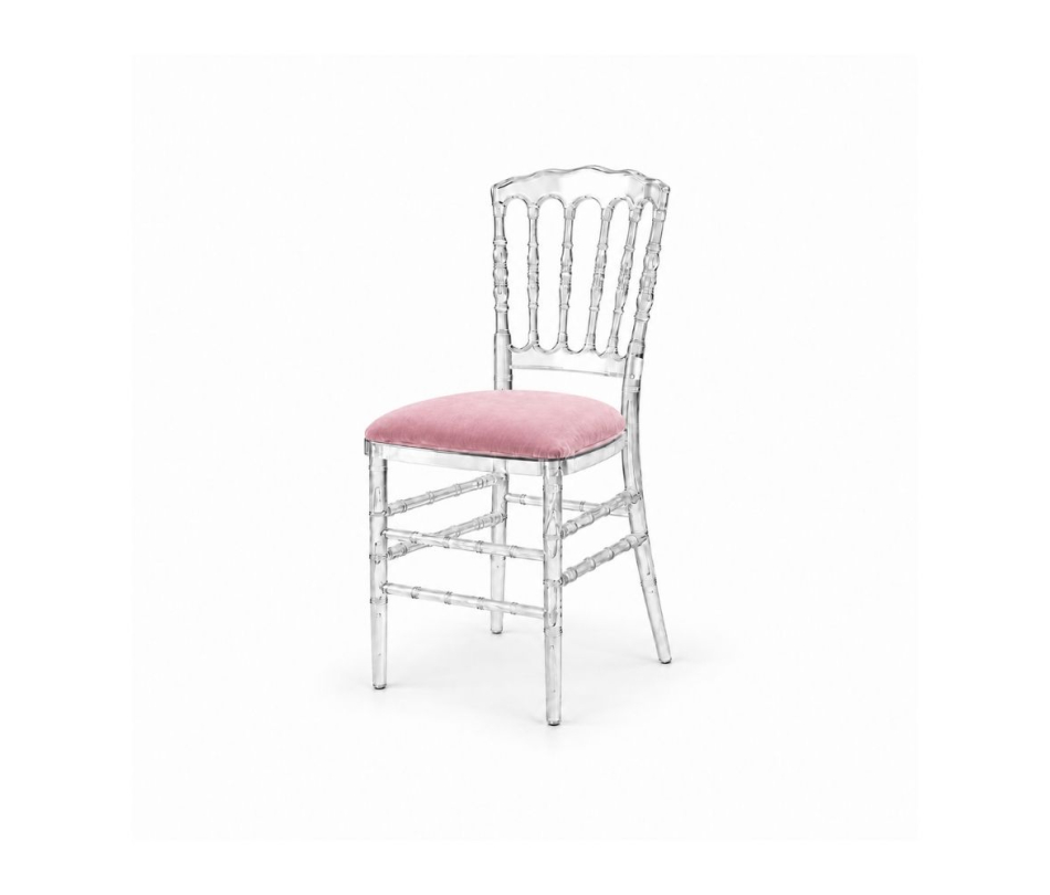 Ghế Napoleon Trong Suốt Nệm