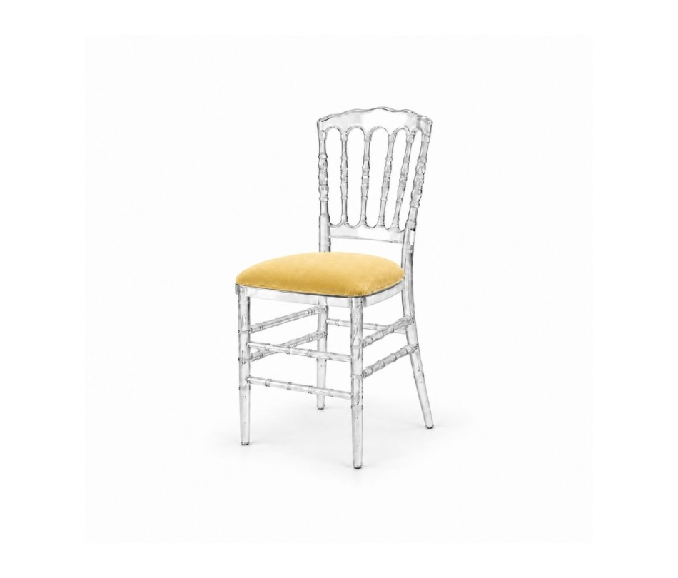 Ghế Napoleon Trong Suốt Nệm