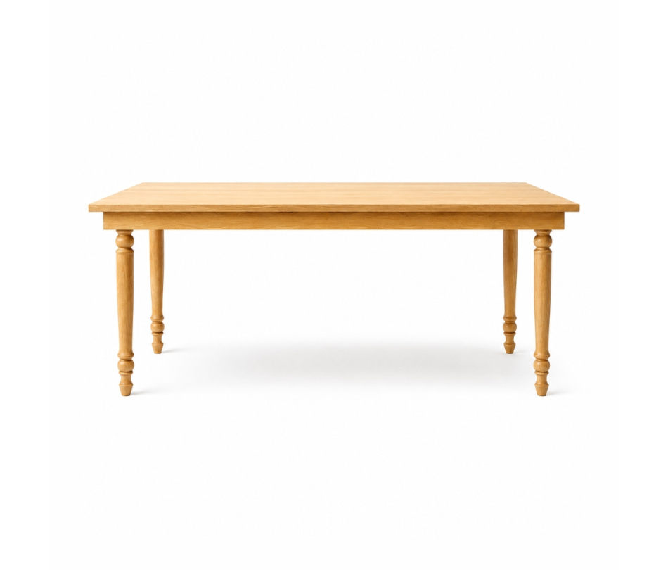 Bàn Gỗ Chữ Nhật - 185 x 95 CM