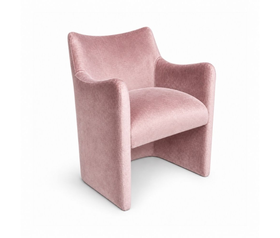 Ghế Sofa Muse - Nhung Hồng Đào