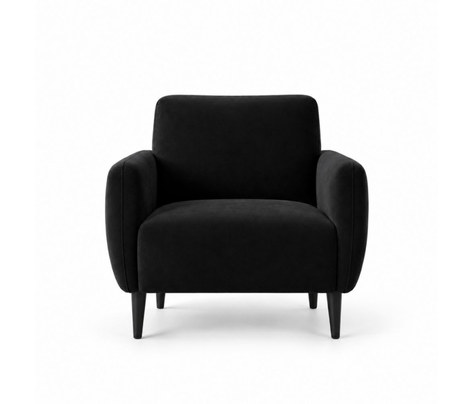 Ghế Sofa Armchair VIP - Nhung Đen