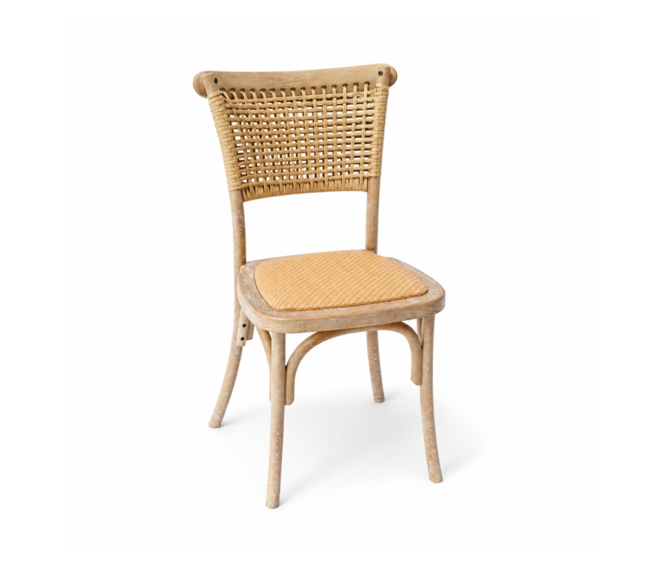Ghế Crossback Rattan