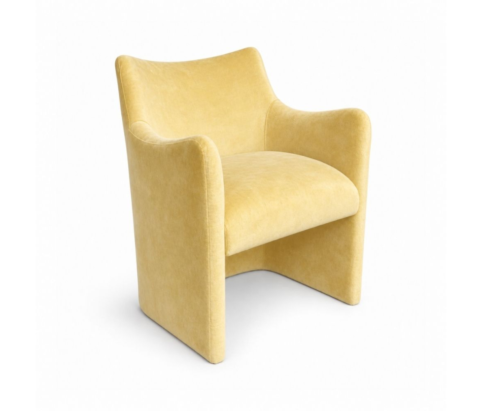 Ghế Sofa Muse - Nhung Vàng Bơ