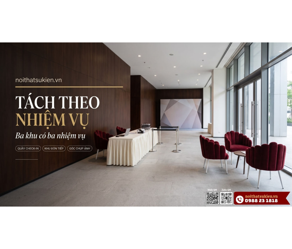Check-in sự kiện là gì? Cách bố trí khu check-in và đón tiếp khách mời