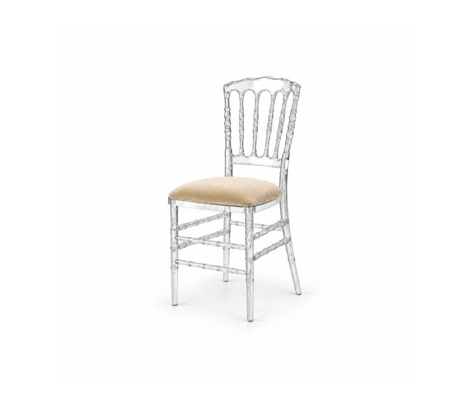 Ghế Napoleon Trong Suốt Nệm