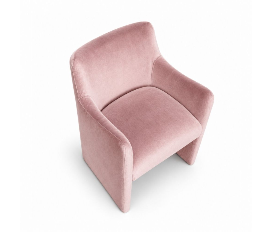 Ghế Sofa Muse - Nhung Hồng Đào