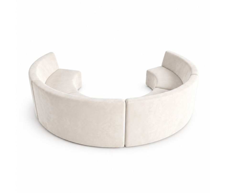 Sofa Module Lưng Lớn - Trắng 