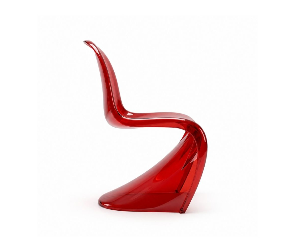 Ghế S-Chair Trong - Đỏ Ruby