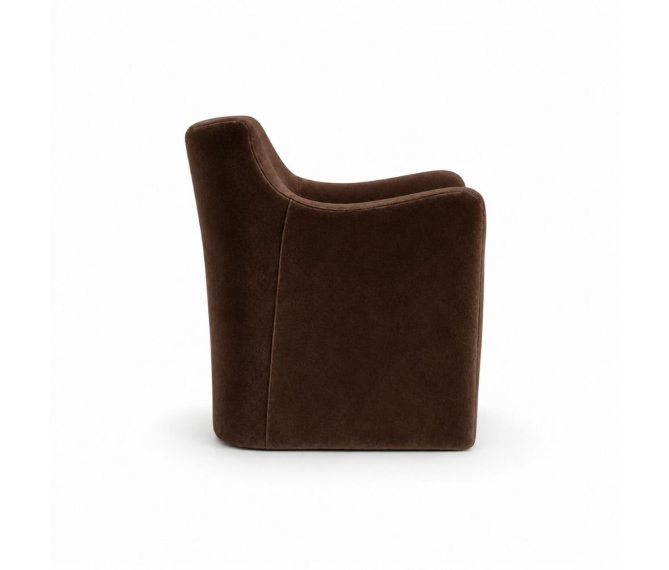 Ghế Sofa Muse - Nhung Nâu Chocolate