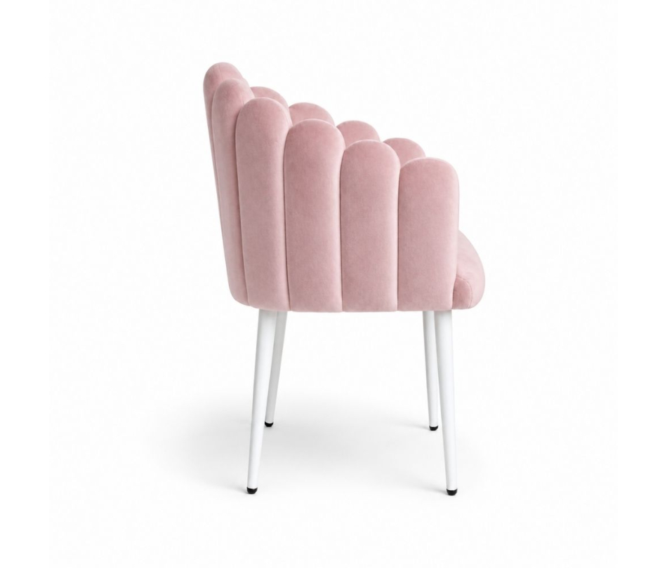 Ghế Bloom Armchair - Nhung Hồng Đào