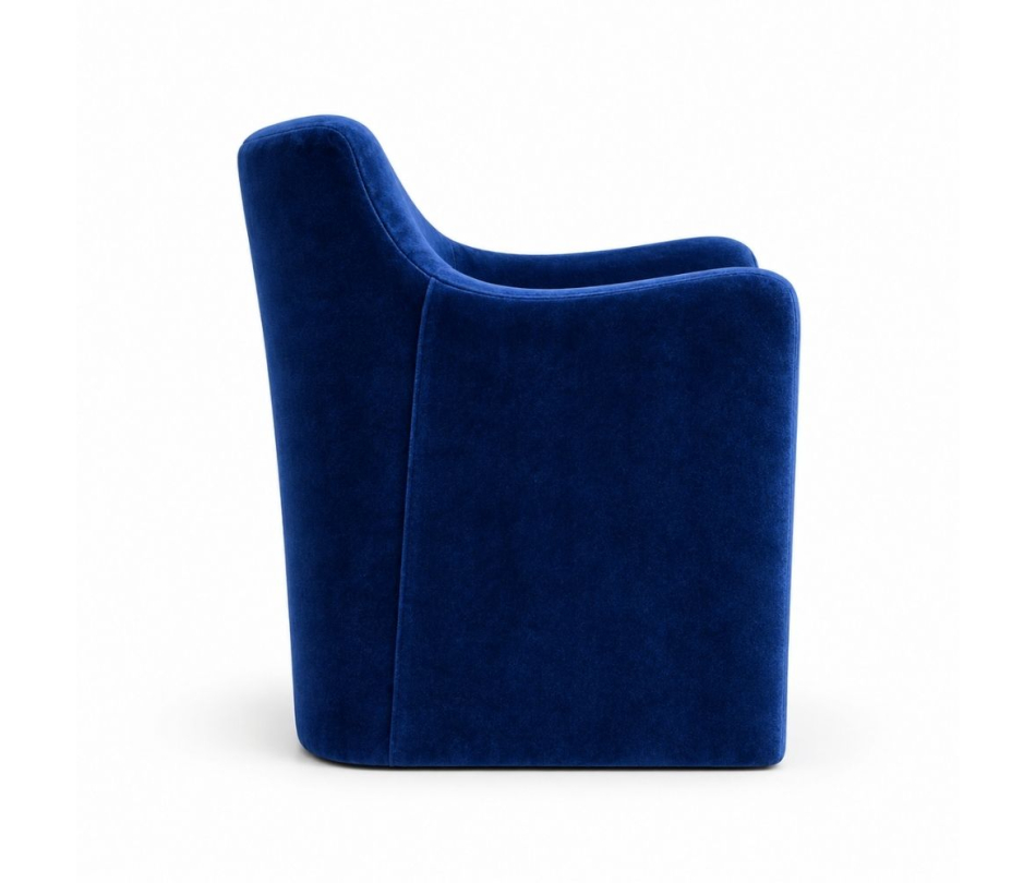 Ghế Sofa Muse - Nhung Xanh Cobalt