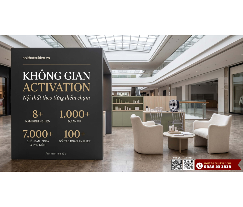 Brand activation là gì? Cách bố trí không gian activation để khách dừng lại và trải nghiệm