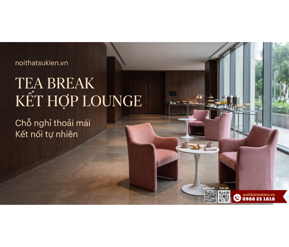 Tea Break Là Gì? Tiệc Buffet, Finger Food, Food Station Khác Nhau Thế Nào Và Cách Bố Trí Khu Tea Break, Quầy Buffet Trong Sự Kiện