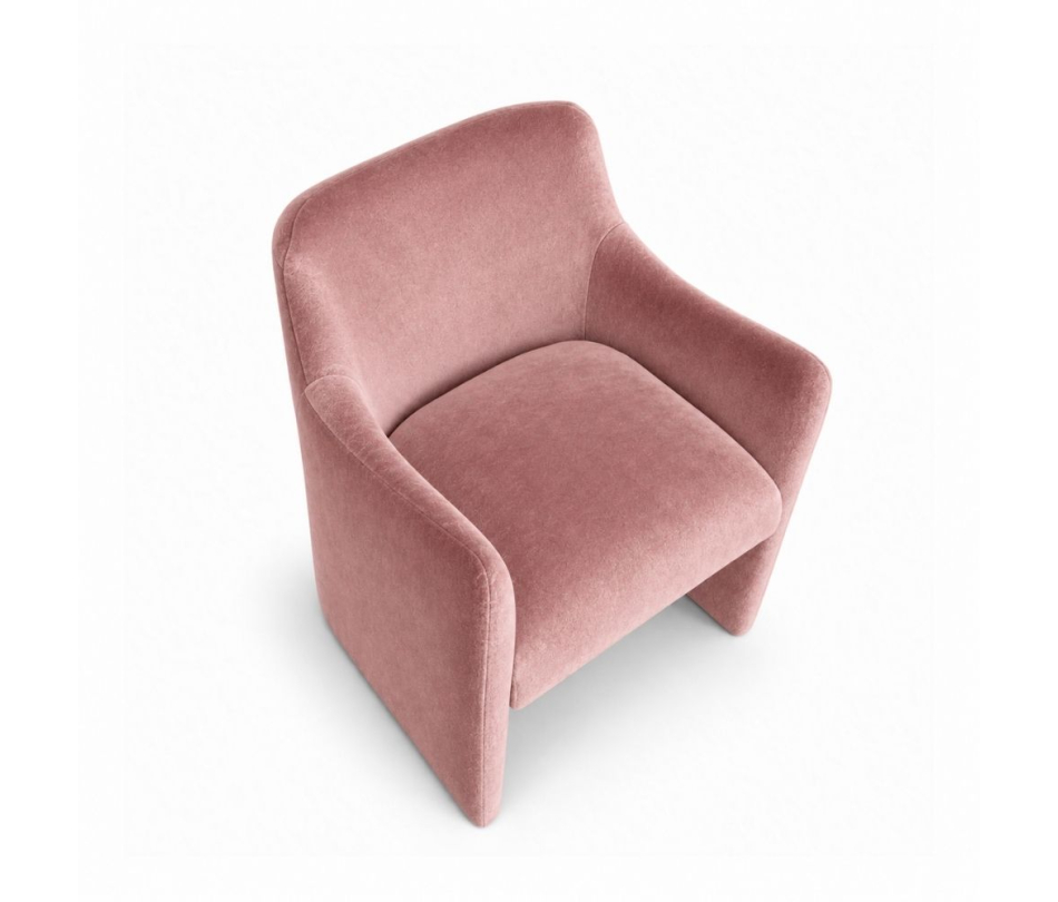 Ghế Sofa Muse - Nhung Hồng Dusty