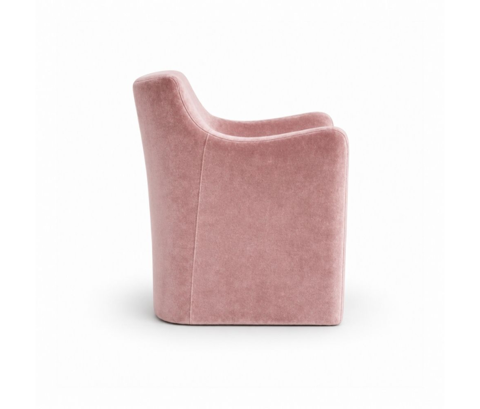 Ghế Sofa Muse - Nhung Hồng Đào