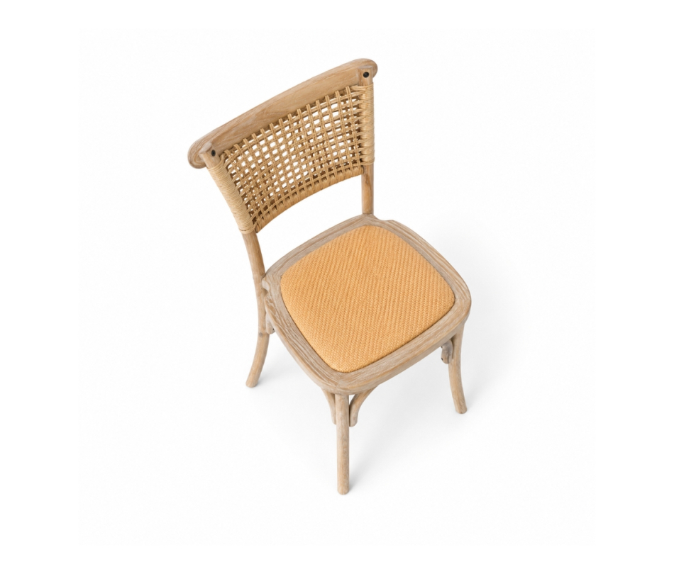 Ghế Crossback Rattan