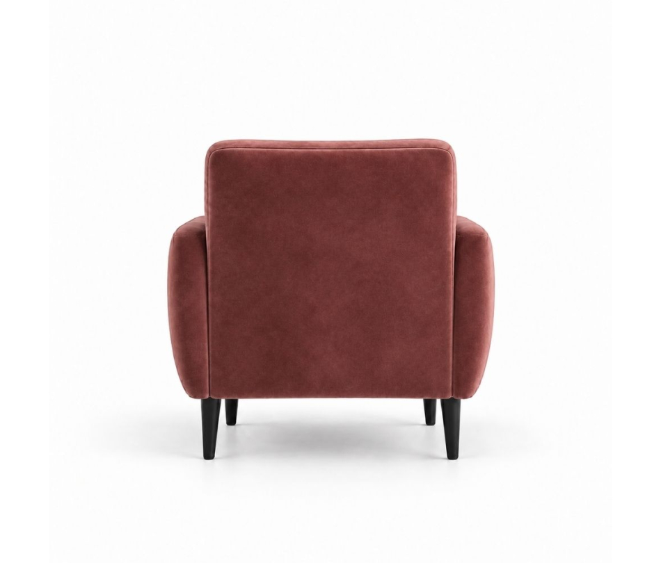 Ghế Sofa Armchair VIP - Nhung Hồng Dusty