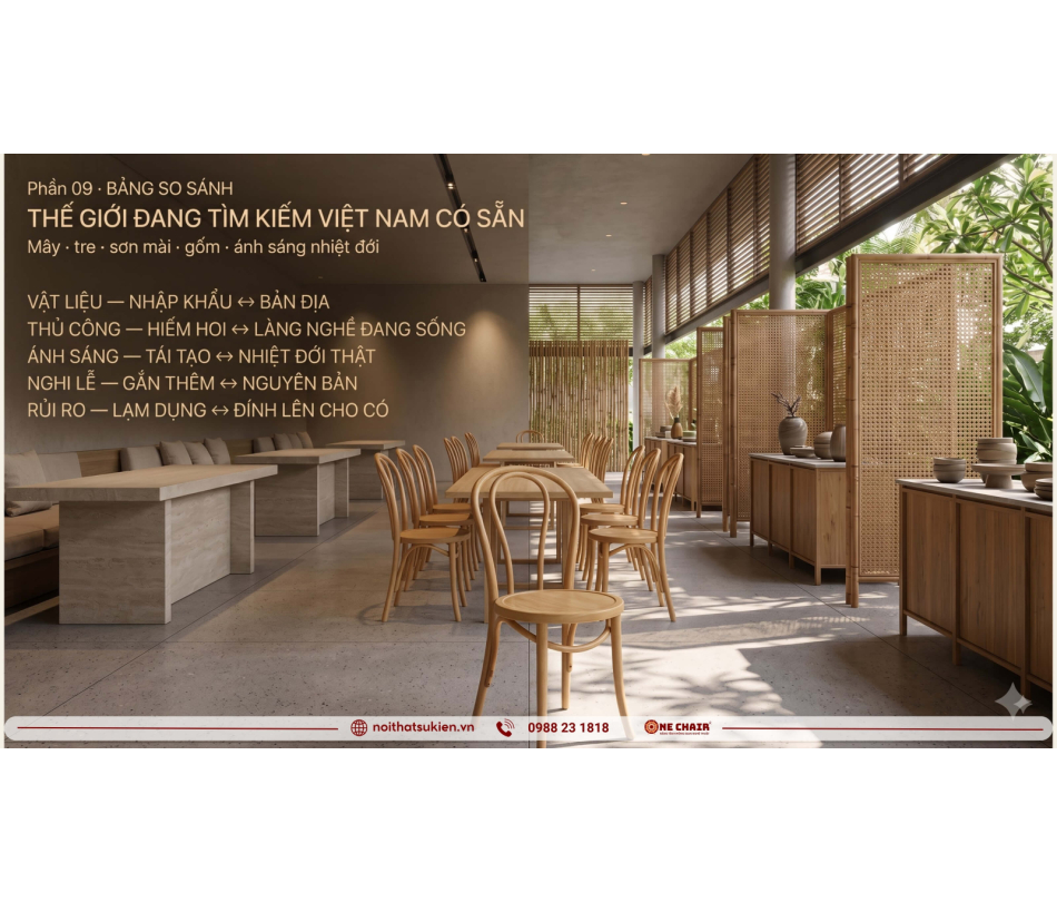 Ánh sáng nhiệt đới và nghi lễ Việt: khi bản sắc bản địa thành thứ thế giới đi tìm