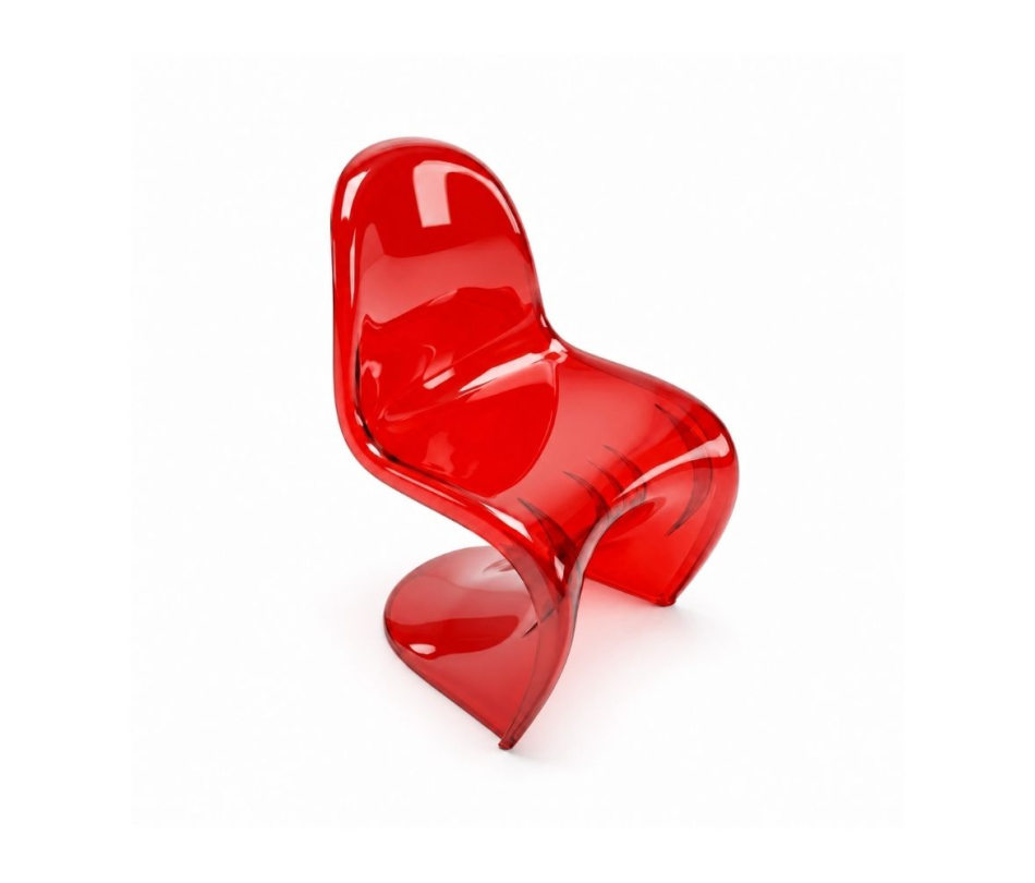 Ghế S-Chair Trong - Đỏ Ruby