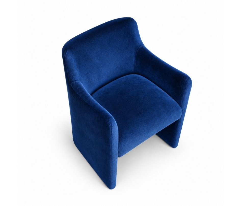 Ghế Sofa Muse - Nhung Xanh Cobalt
