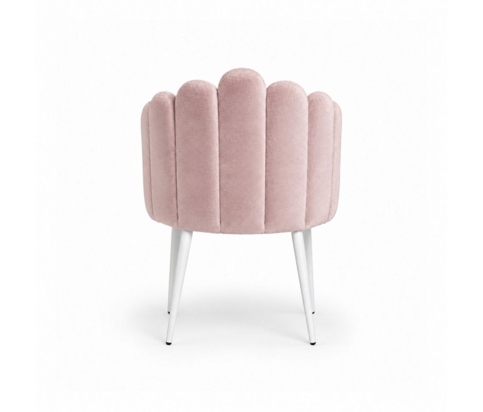 Ghế Bloom Armchair - Nhung Hồng Đào