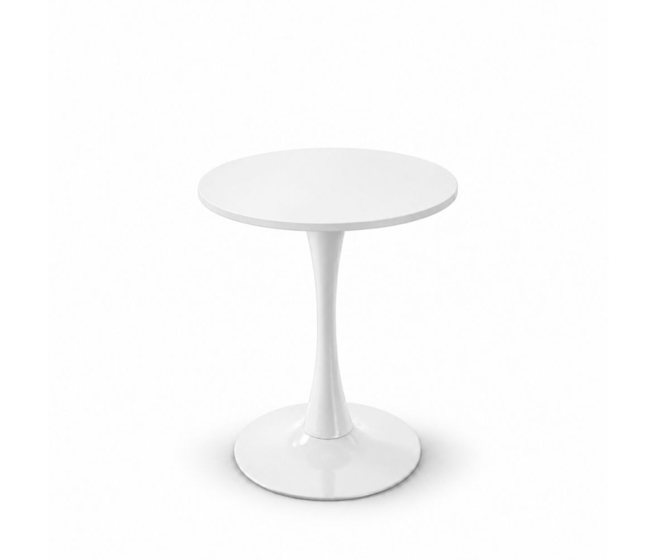 Bàn Tulip 75cm - Trắng; Ø60cm