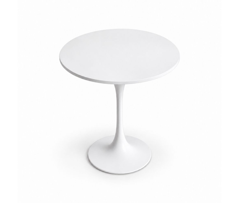 Bàn Tulip 75cm - Trắng; Ø80cm