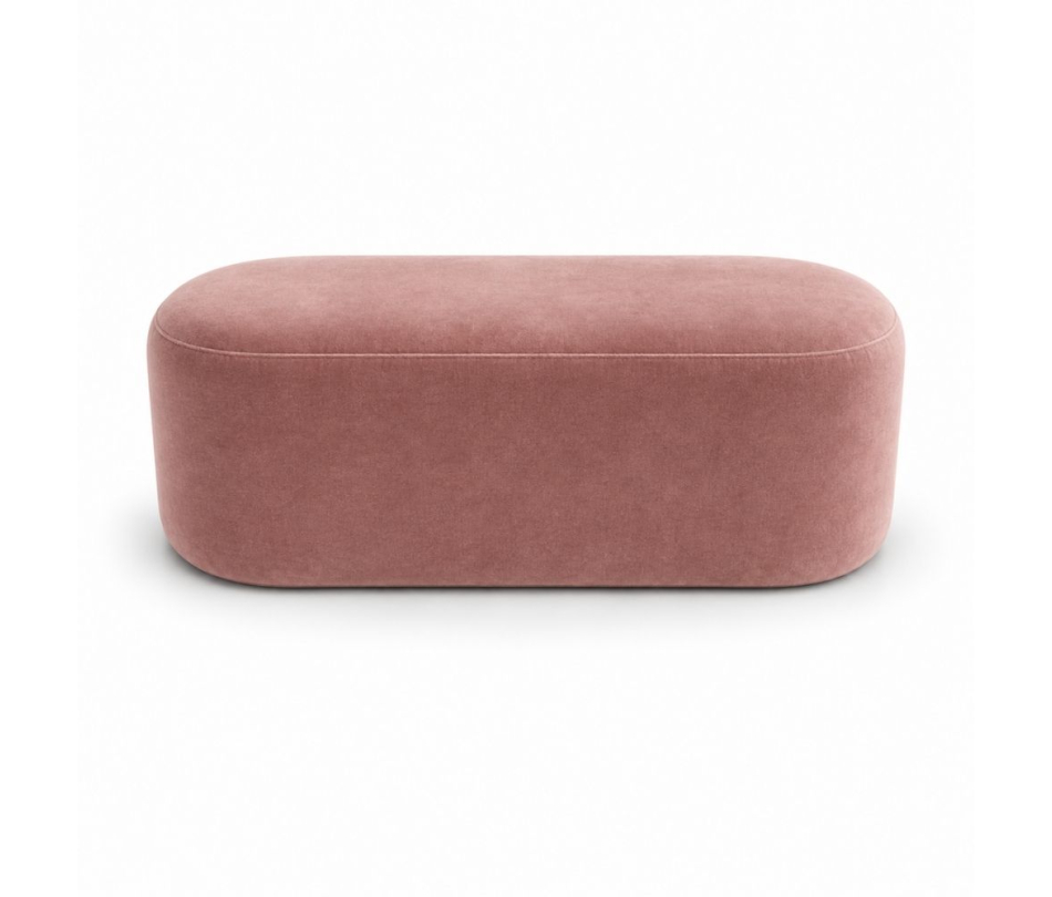 Ghế Băng Nova - Nhung Hồng Dusty