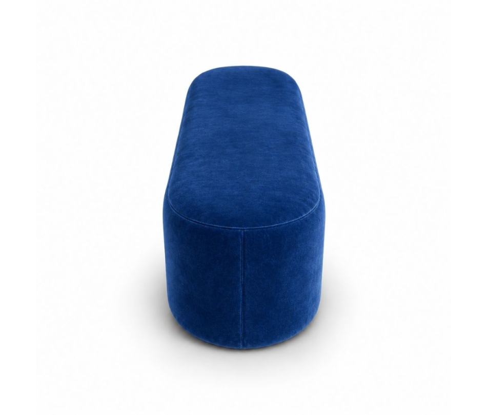 Ghế Băng Nova - Nhung Xanh Cobalt