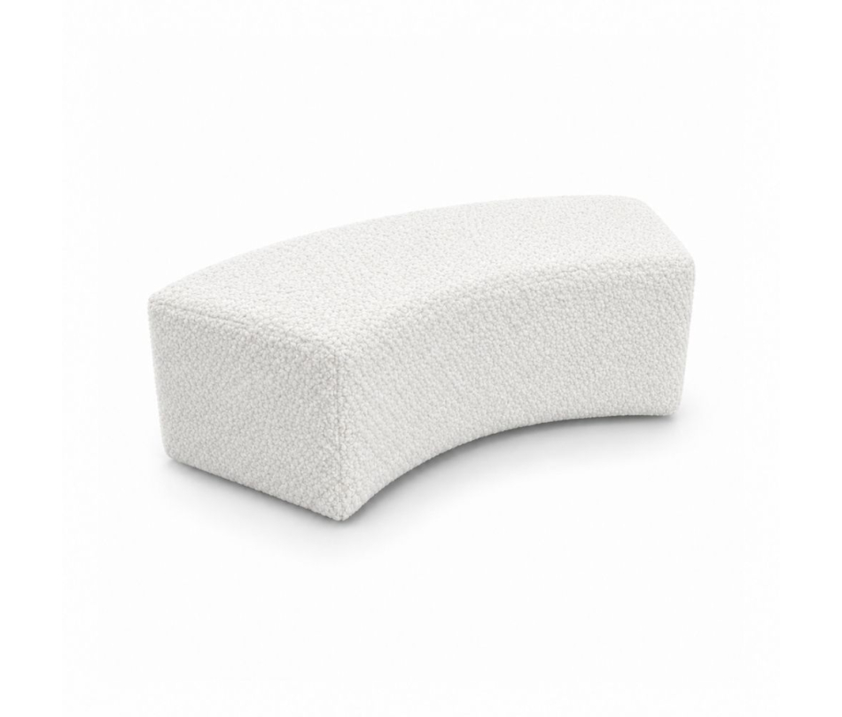 Ghế Băng Wave Module - Bouclé Trắng