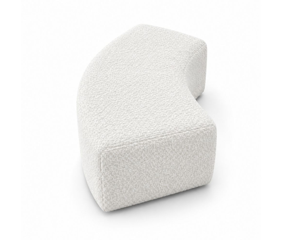 Ghế Băng Wave Module - Bouclé Trắng