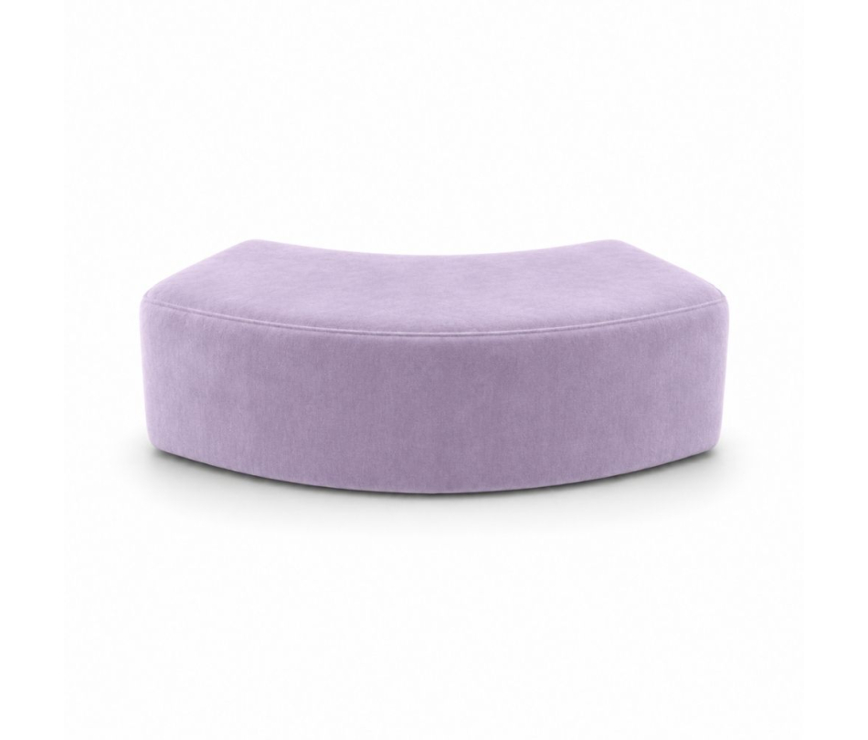 Ghế Băng Wave Module - Nhung Tím Lilac