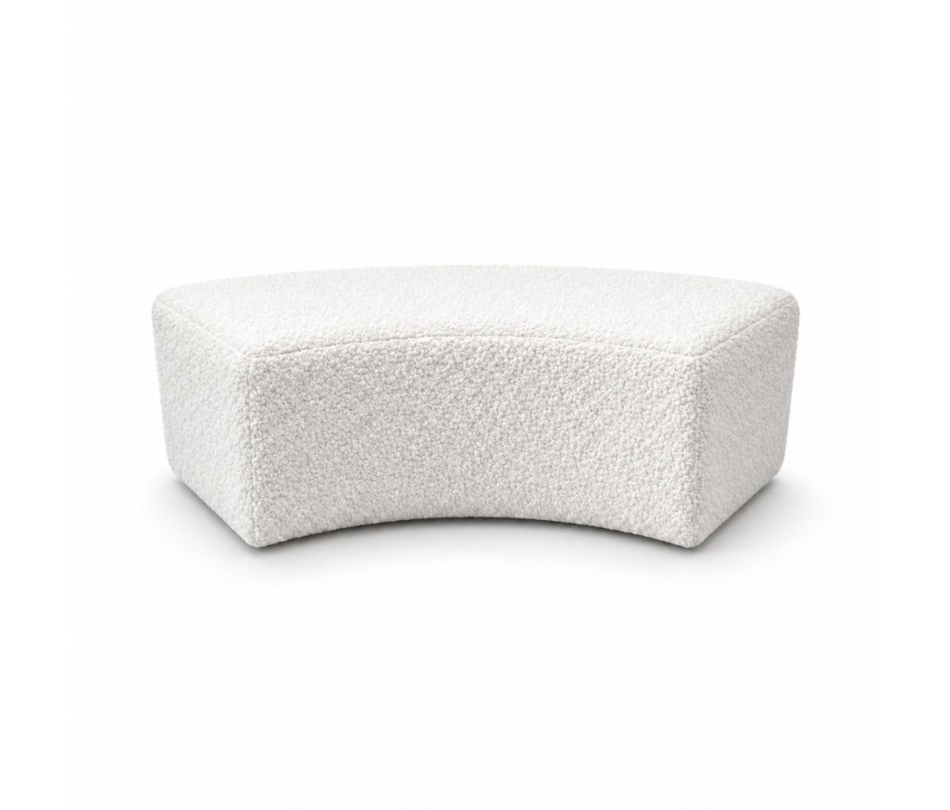 Ghế Băng Wave Module - Bouclé Trắng