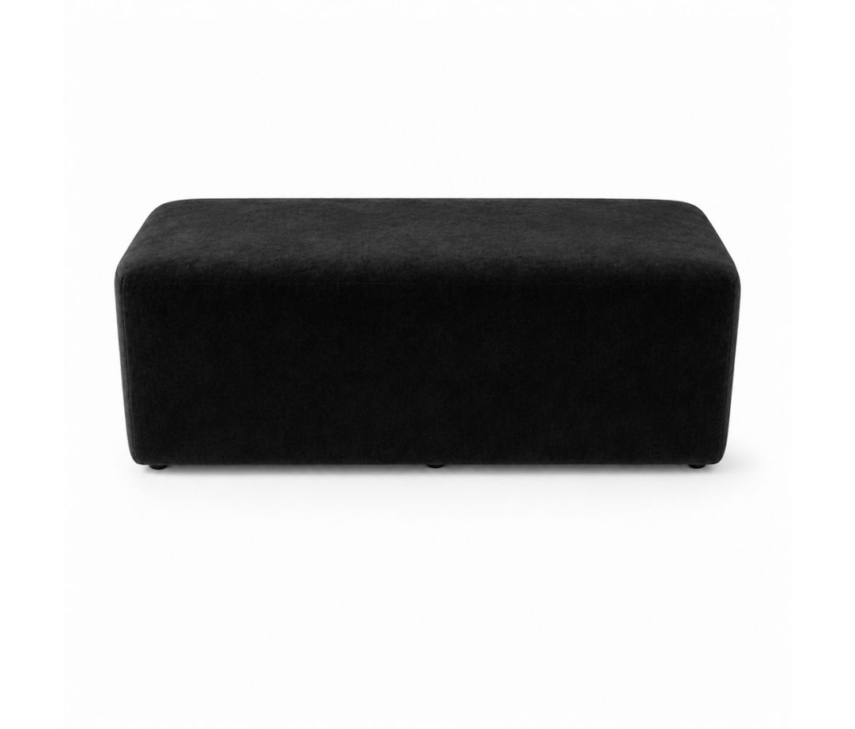 Ghế Bench Dài - Nhung Đen