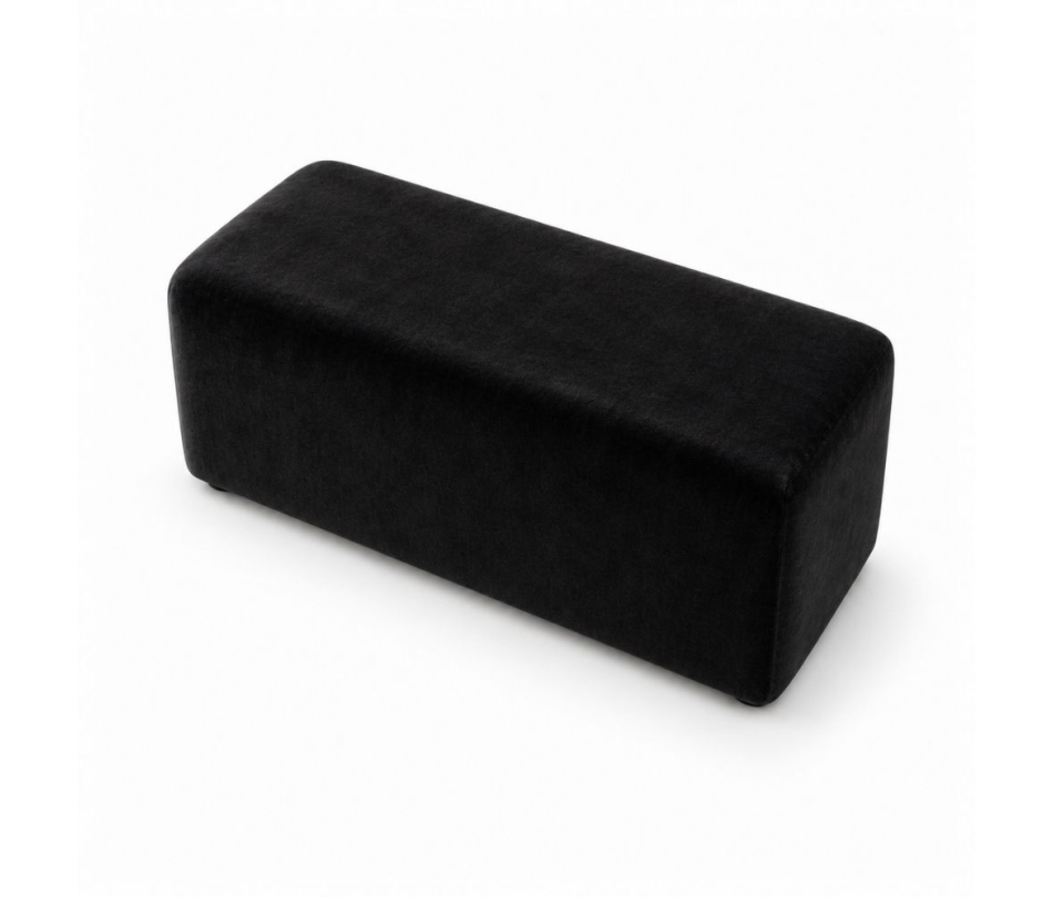Ghế Bench Dài - Nhung Đen