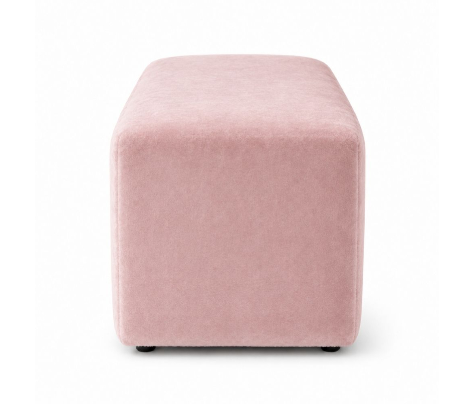 Ghế Bench Dài - Nhung Hồng Đào