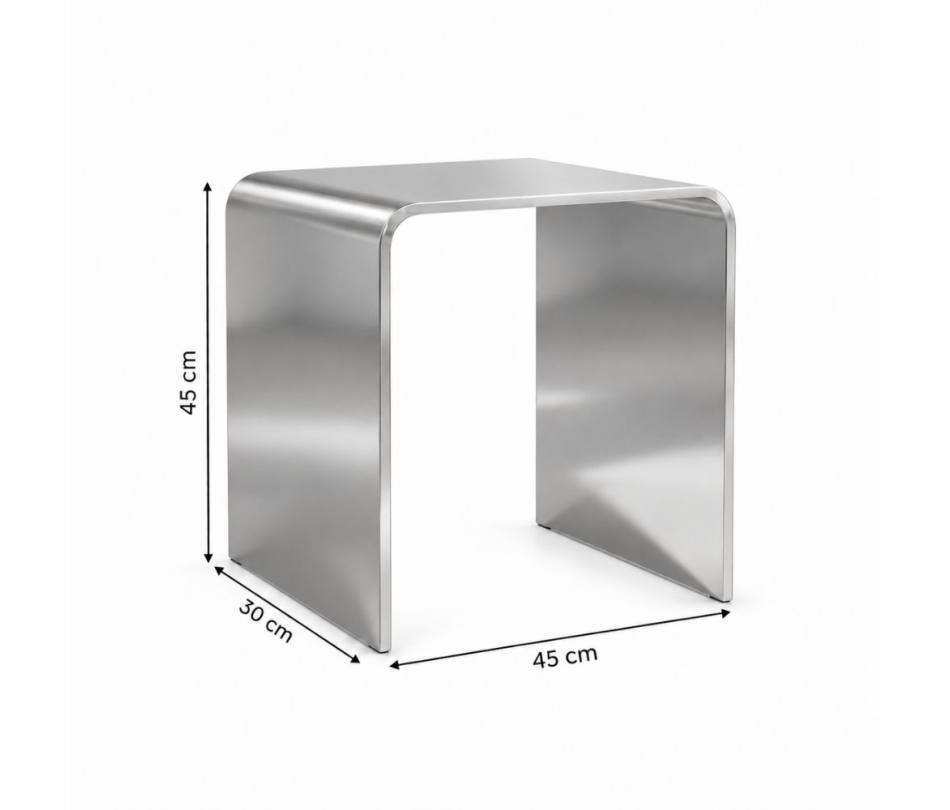 Đôn Metallic - Bạc