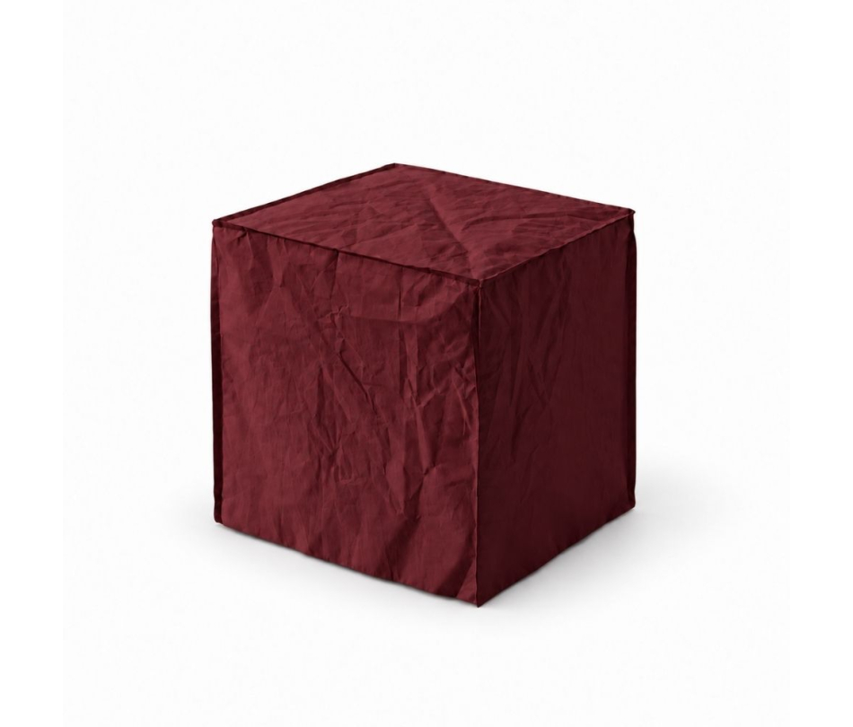 Đôn Giấy - Đỏ Burgundy