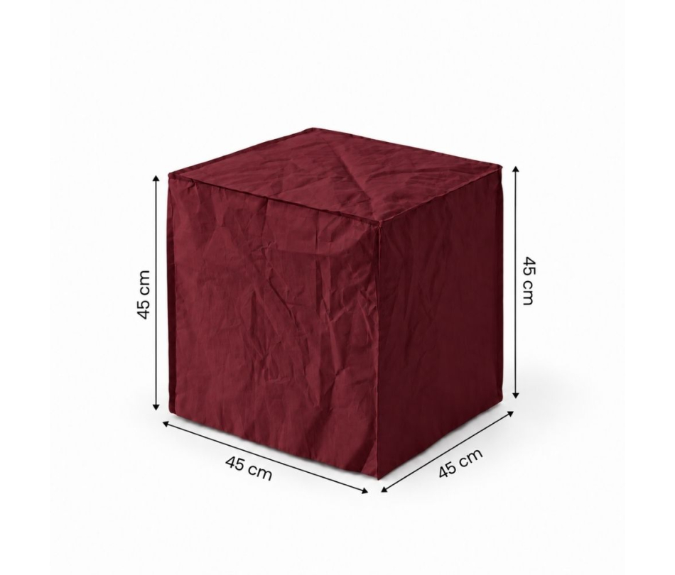 Đôn Giấy - Đỏ Burgundy