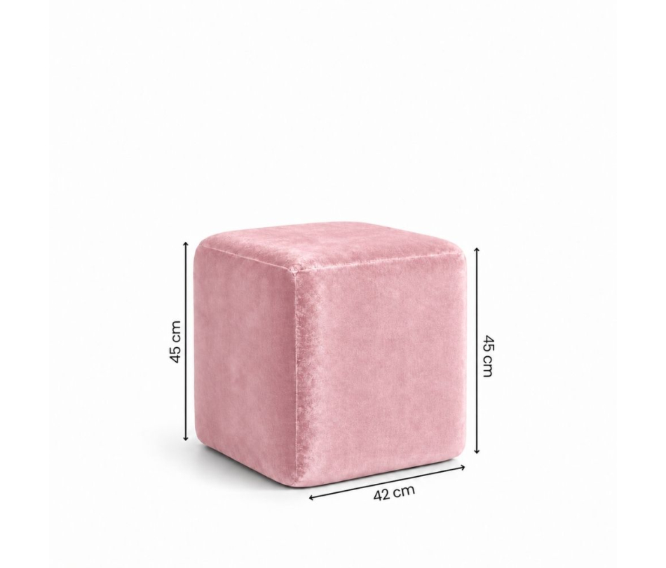 Đôn Vuông Nhung - Hồng Đào