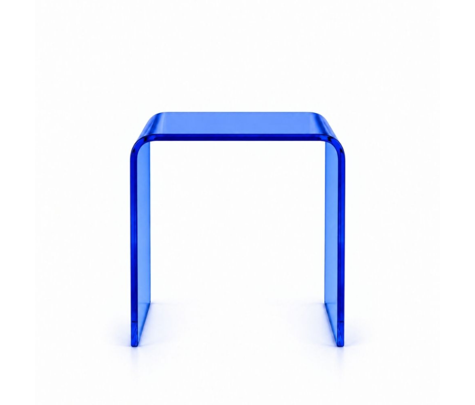 Đôn Acrylic - Xanh Cobalt