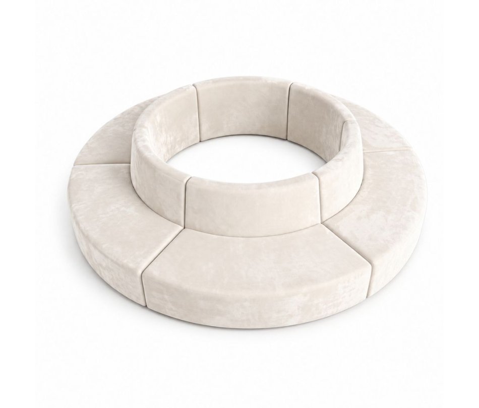 Sofa Đảo Tròn 6 Module