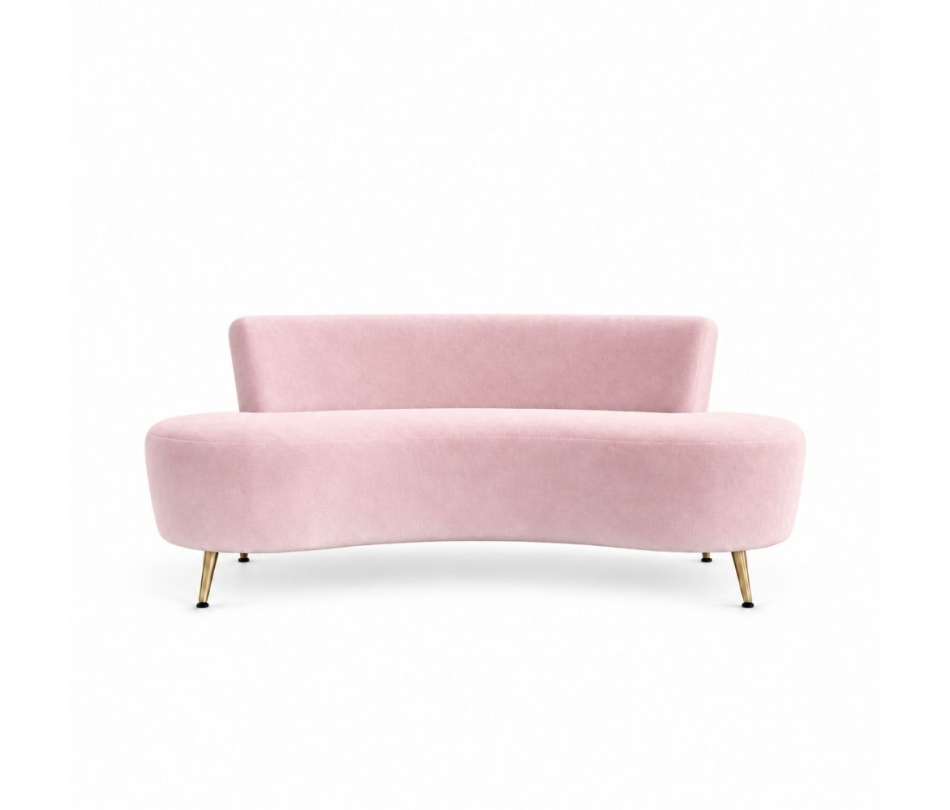 Sofa Cong Flow - Nhung Hồng Đào
