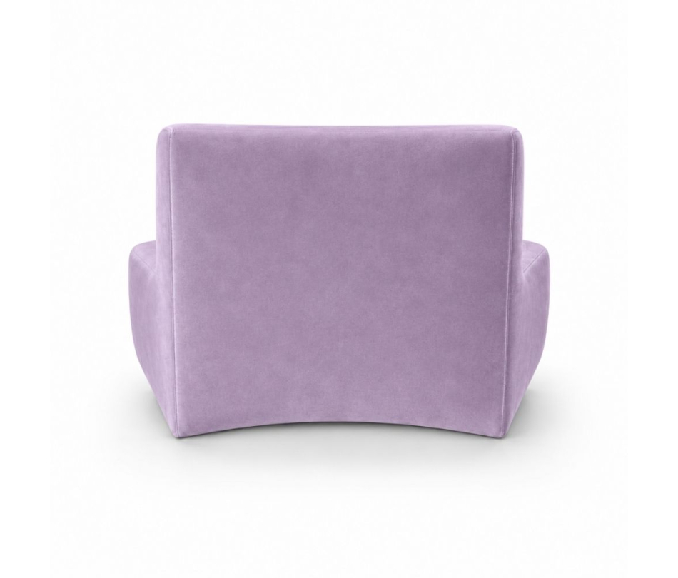 Sofa Module Lưng Nhỏ - Nhung Tím Lilac
