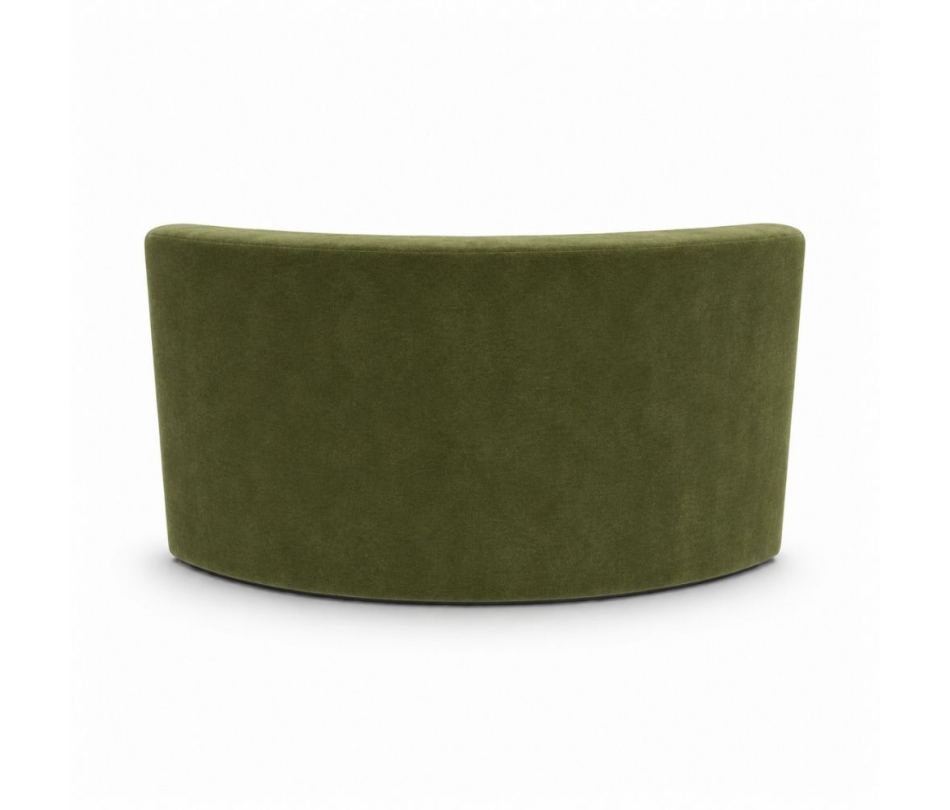 Sofa Module Lưng Lớn - Nhung Xanh Olive