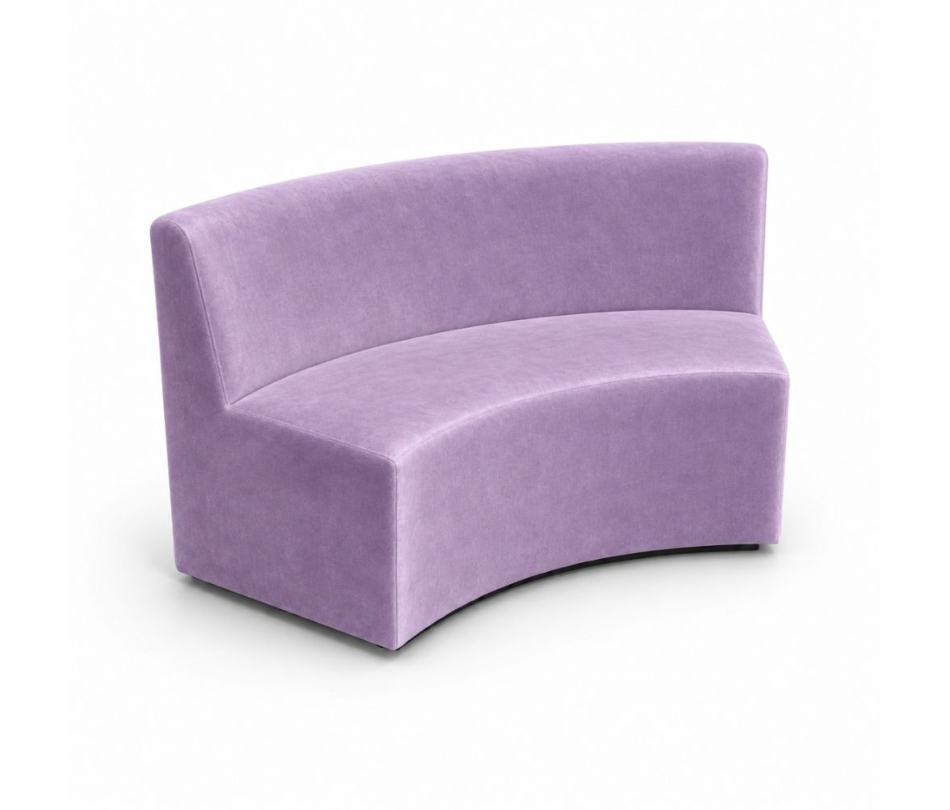 Sofa Module Lưng Lớn - Nhung Tím Lilac